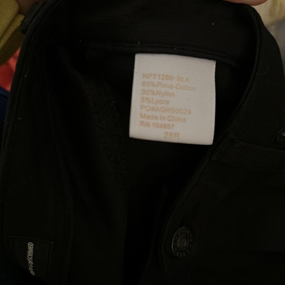 Ag Adriano Goldschmied The Legging Super Skinny Fit Black 28R - Picture 3 of 3